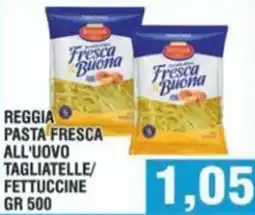 Bitar Reggia pasta fresca all'uovo tagliatelle/ fettuccine offerta