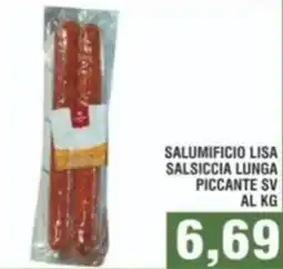 Bitar Salumificio lisa salsiccia lunga piccante sv offerta