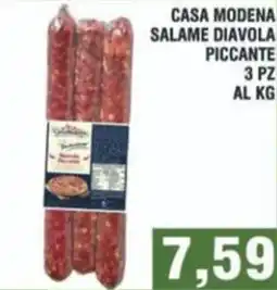 Bitar Casa modena salame diavola piccante offerta