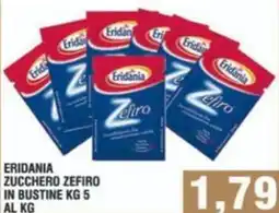 Bitar Eridania zucchero zefiro in bustine offerta