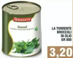 Bitar La torrente broccoli in olio offerta