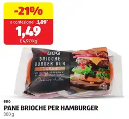 ALDI BBQ Pane brioche per hamburger offerta