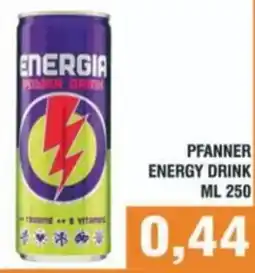 Bitar Pfanner energy drink offerta