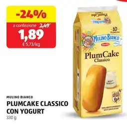 ALDI Mulino bianco plumcake classico con yogurt offerta