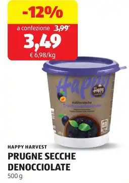 ALDI Happy harvest prugne secche denocciolate offerta
