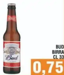 Bitar Bud birra offerta