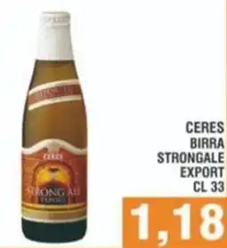 Bitar Ceres birra strongale export offerta