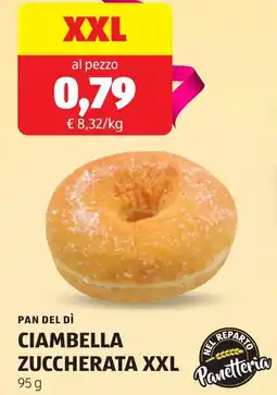 ALDI Pan del dì ciambella zuccherata XXL offerta