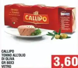 Bitar Callipo tonno all'olio di oliva vetro offerta