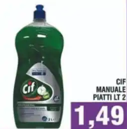 Bitar Cif manuale piatti offerta
