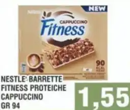 Bitar Nestle barrette fitness proteiche cappuccino offerta
