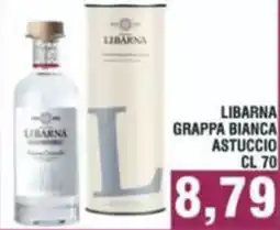 Bitar Libarna grappa bianca astuccio offerta