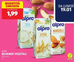 ALDI Alpro bevande vegetali offerta