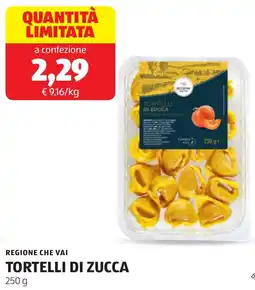 ALDI Regione che vai tortelli di zucca offerta