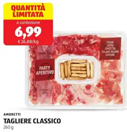 ALDI Amoretti tagliere classico offerta