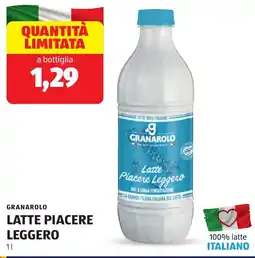 ALDI Granarolo latte piacere leggero offerta
