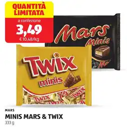 ALDI Minis MARS & TWIX offerta