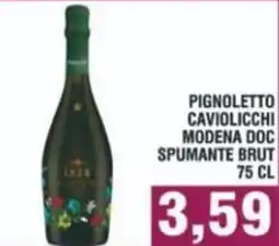 Bitar Pignoletto caviolicchi modena doc spumante brut offerta