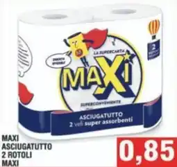 Bitar Maxi asciugatutto 2 rotoli maxi offerta