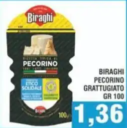 Bitar Biraghi pecorino grattugiato offerta