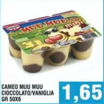 Bitar Cameo muu muu cioccolato/vaniglia offerta