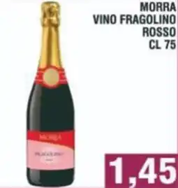 Bitar Morra vino fragolino rosso offerta