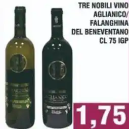 Bitar Tre nobili vino aglianico/ falanghina del beneventano igp offerta