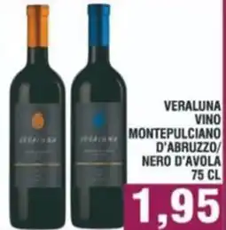 Bitar Veraluna vino montepulciano d'abruzzo/ nero d'avolá offerta