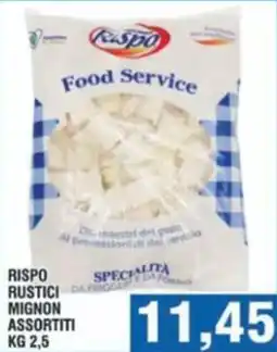 Bitar Rispo rustici mignon assortiti offerta