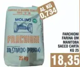 Bitar Farchioni farina om manitoba sacco carta offerta