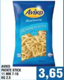 Bitar Aviko patate stick 11 mm 7-16 offerta