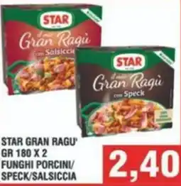 Bitar Star gran ragu funghi porcini/ speck/salsiccia offerta