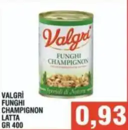Bitar Valgri funghi champignon latta offerta