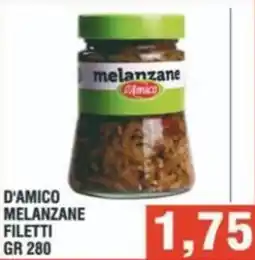 Bitar D'amico melanzane filetti offerta