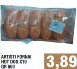 Bitar Artisti fornai hot dog x10 offerta