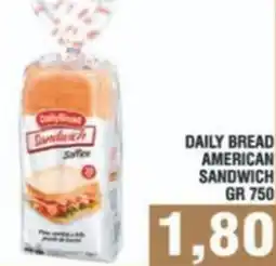Bitar Daily bread american sandwich offerta
