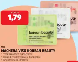 ALDI Fria machera viso korean beauty offerta