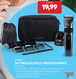 ALDI Carrera set tagliacapelli professionale offerta