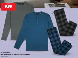 ALDI Up 2 fashion men pigiama in flanella da uomo offerta
