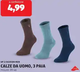 ALDI Up 2 fashion men calze da uomo, 3 paia offerta