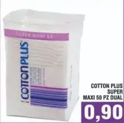 Bitar Cotton plus super maxi 50 pz dual offerta