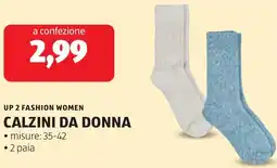 ALDI Up 2 fashion women calzini da donna offerta