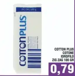 Bitar Cotton plus cotone idrofilo zig zag offerta