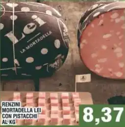 Bitar Renzini mortadella lei con pistacchi offerta