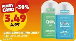 PENNY Detergente intimo CHILLY offerta