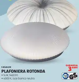 ALDI Casalux plafoniera rotonda offerta