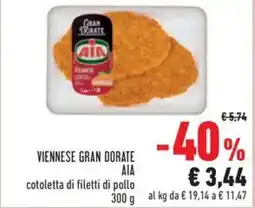 Conad Viennese gran dorate AIA offerta