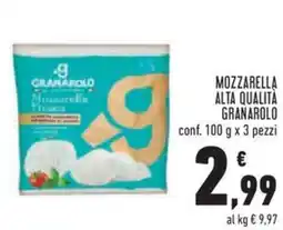 Conad Mozzarella alta qualità GRANAROLO offerta