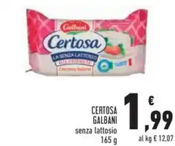 Conad Certosa GALBANI offerta