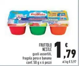 Conad Fruttolo NESTLÉ offerta